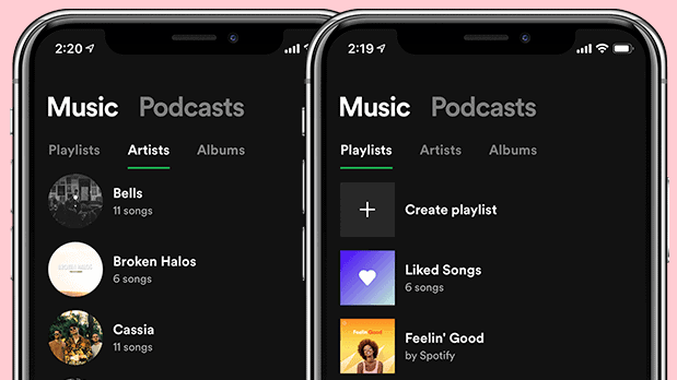 Spotify updates ‘Your Library’ - High Resolution Audio