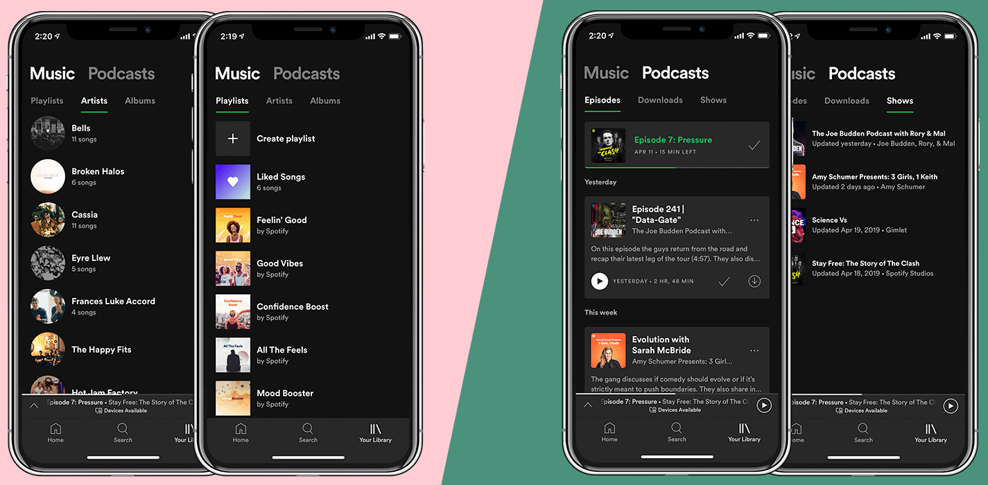 Spotify updates ‘Your Library’ High Resolution Audio