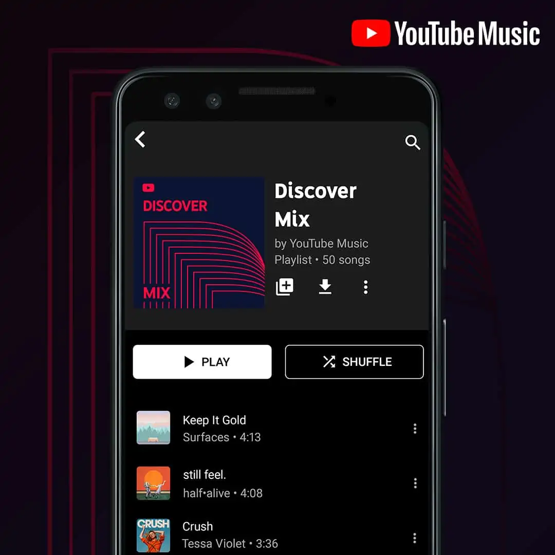 Youtube Music Adds Personalised Playlists High Resolution Audio 