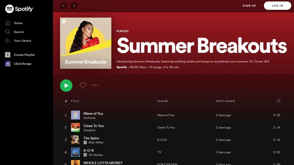 Summer Breakouts playlist now on Spotify - High Resolution Audio