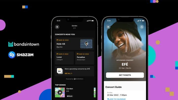 Shazam can now find concert tickets - High Resolution Audio